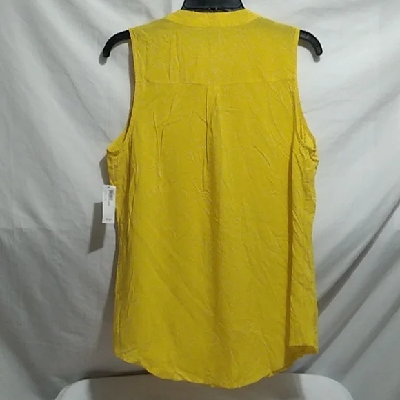 SALE! NWT Old Navy Rayon Yellow Tunic 💛 Sz.M (BX14) - Picture 6 of 9